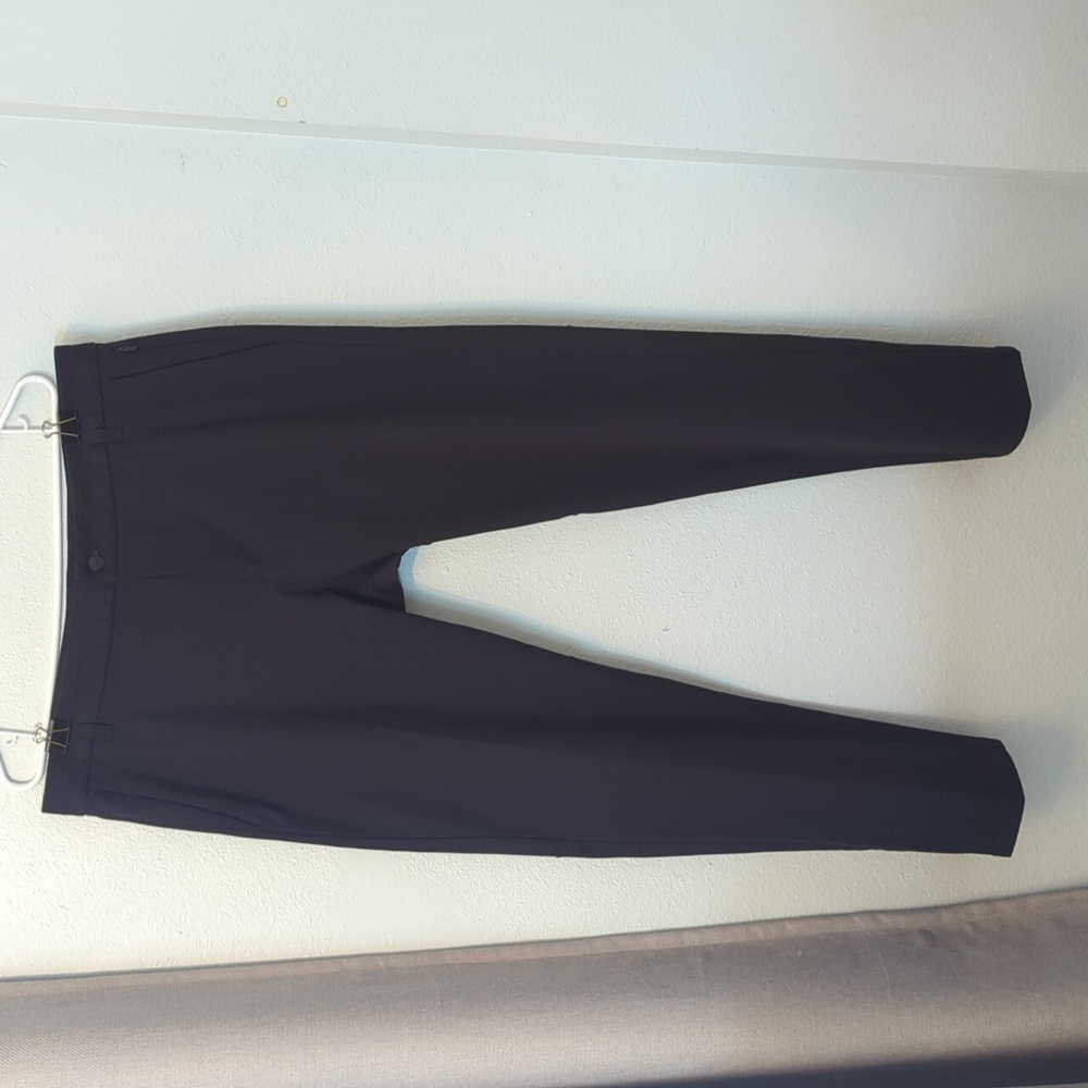 Men's Black 36×30 Slim Commission chino